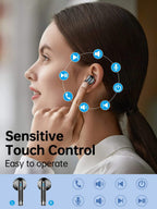 Wireless Bluetooth V5.4 Stereo Earphones — Compatible with Android & iOS [Mini Model]