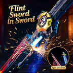 Kids Dual Light-Up Swords with Color-Changing LEDs, Mist Spray & Sound Effects