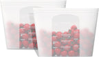 Reusable Silicone Food Storage Bags BPA Free 3 Pack