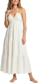 Women's Vacation Maxi Dress with Pockets