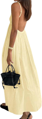 Women's Spaghetti Strap Boho Sundress