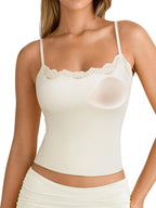 Women's Basic Going Out Lace Tank Top