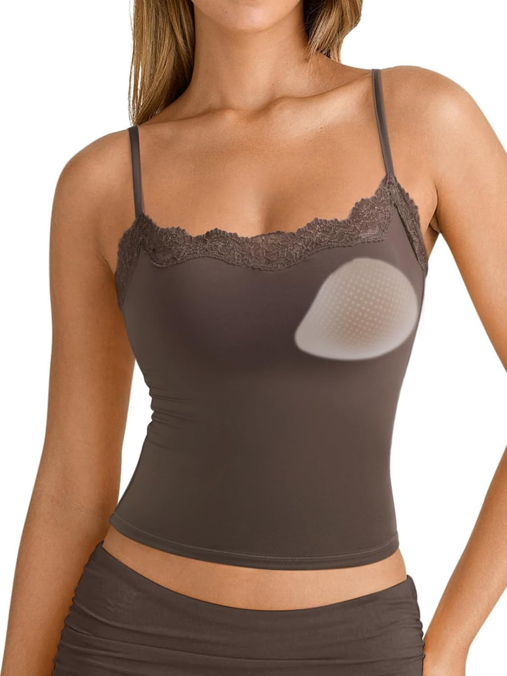 Women's Basic Going Out Lace Tank Top