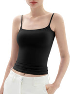 Women's Adjustable Spaghetti Strap Sleeveless Top