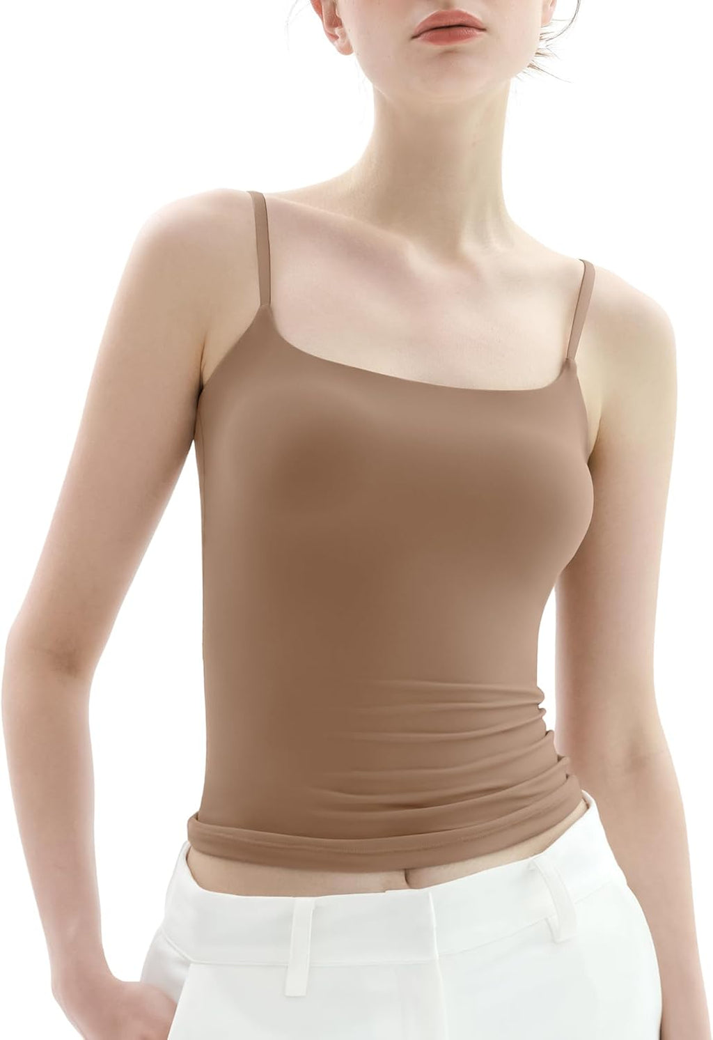 Women's Adjustable Spaghetti Strap Sleeveless Top