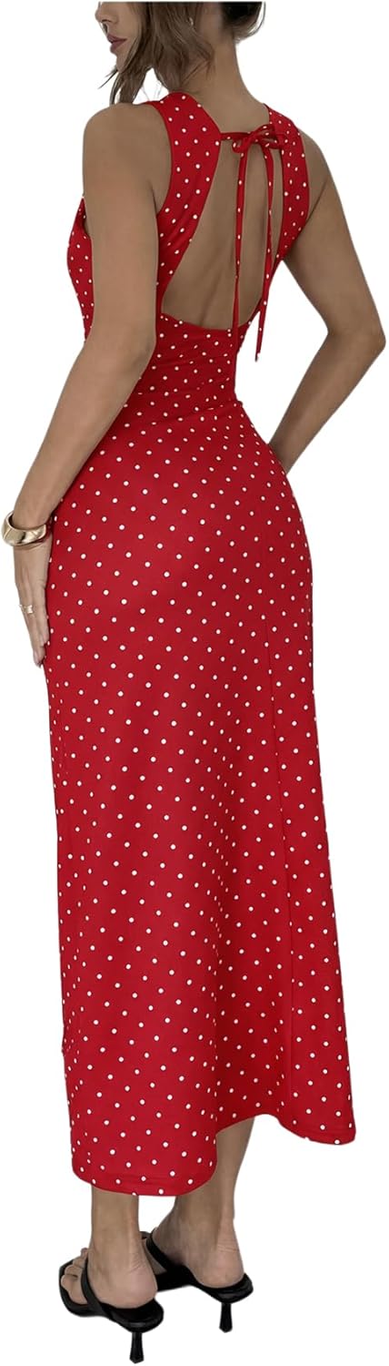 Women's Sleeveless Going Out Brunch Dress