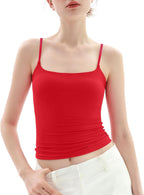 Women's Adjustable Spaghetti Strap Sleeveless Top