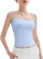 Women's Adjustable Spaghetti Strap Sleeveless Top