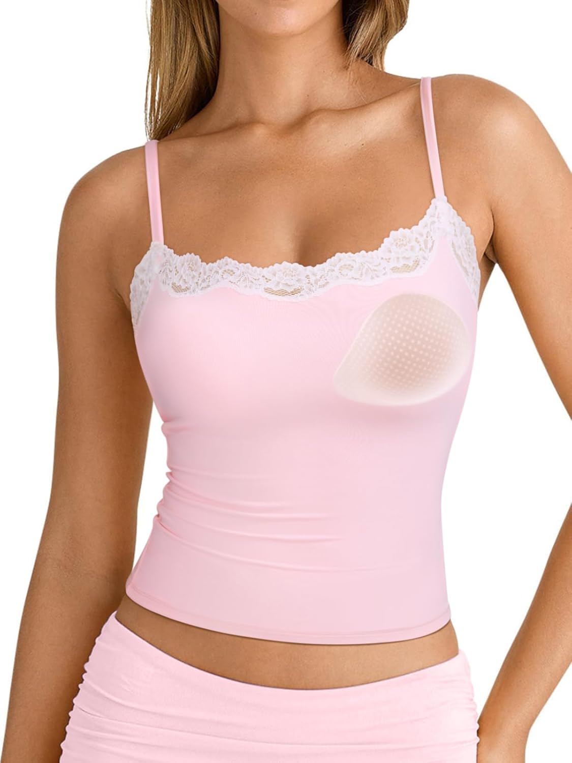 Women's Basic Going Out Lace Tank Top