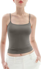 Women's Adjustable Spaghetti Strap Sleeveless Top