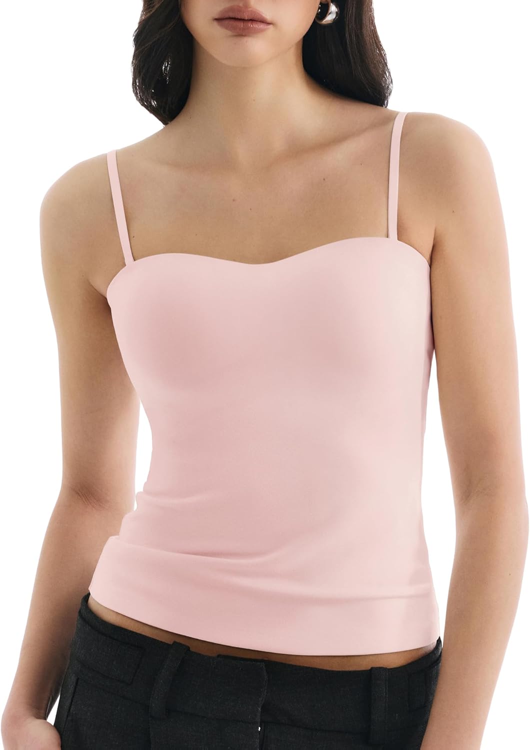 Women's Basic Summer Spaghetti Strap Tank Top