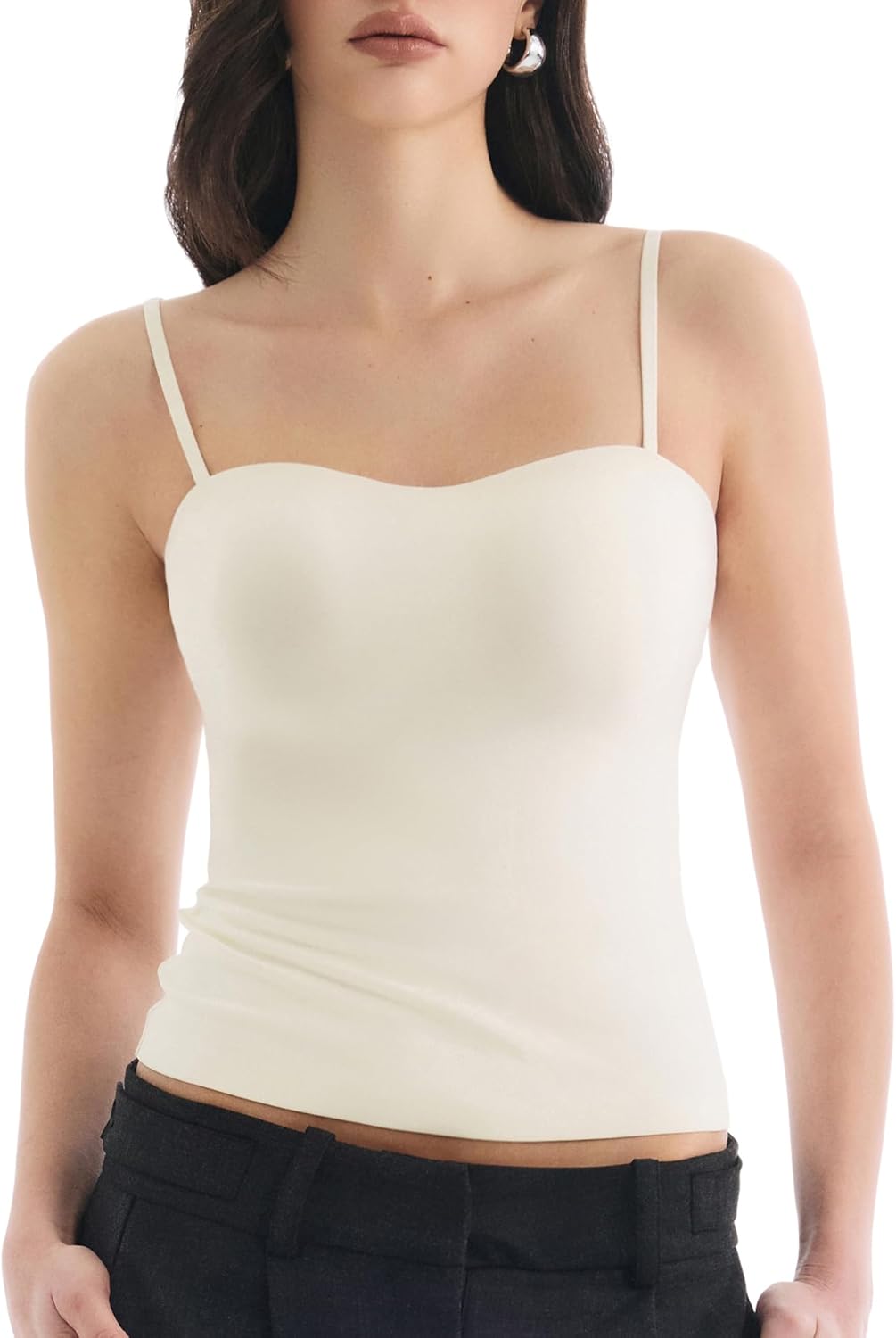 Women's Basic Summer Spaghetti Strap Tank Top