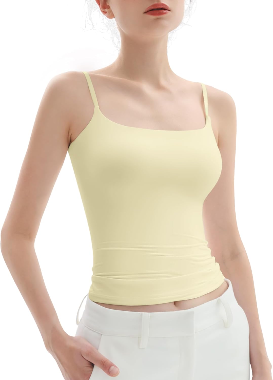 Women's Adjustable Spaghetti Strap Sleeveless Top