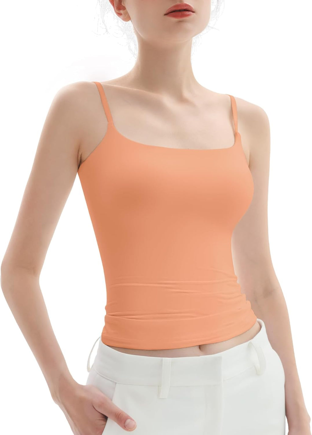 Women's Adjustable Spaghetti Strap Sleeveless Top