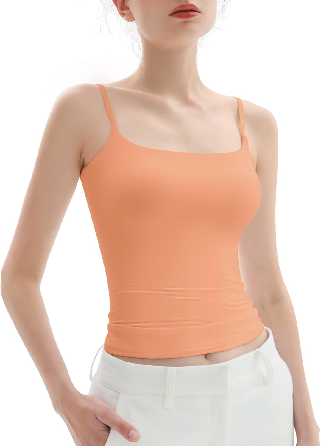 Women's Adjustable Spaghetti Strap Sleeveless Top