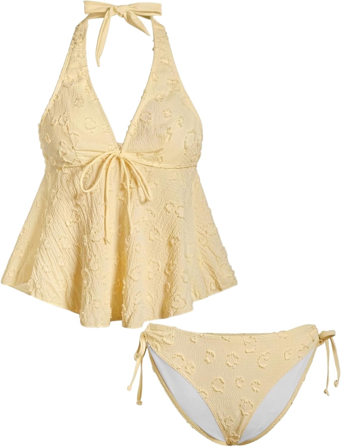 Women's Tummy Control Tankini Set