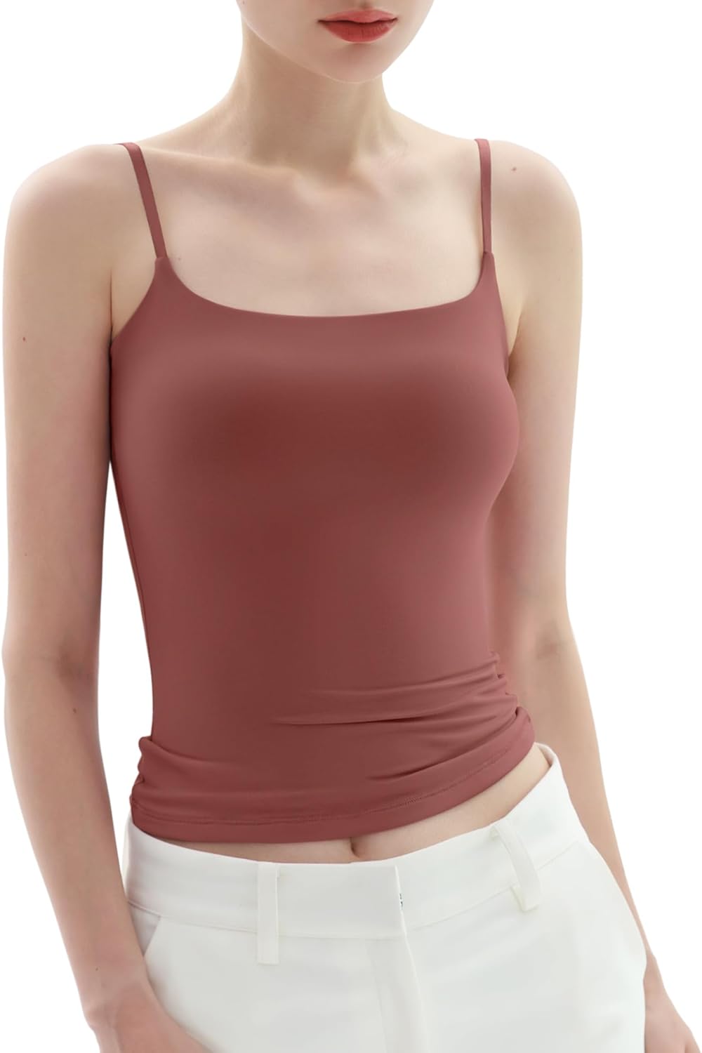 Women's Adjustable Spaghetti Strap Sleeveless Top
