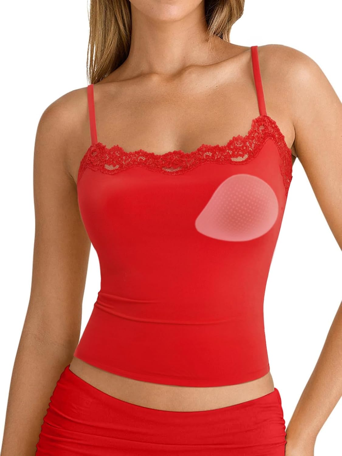 Women's Basic Going Out Lace Tank Top