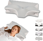 Ergonomic Memory Foam Cervical Pillow for Neck Pain Relief