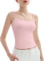 Women's Adjustable Spaghetti Strap Sleeveless Top