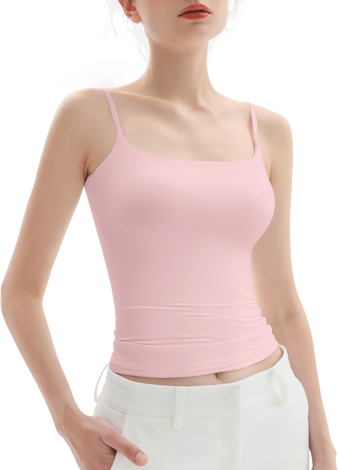 Women's Adjustable Spaghetti Strap Sleeveless Top