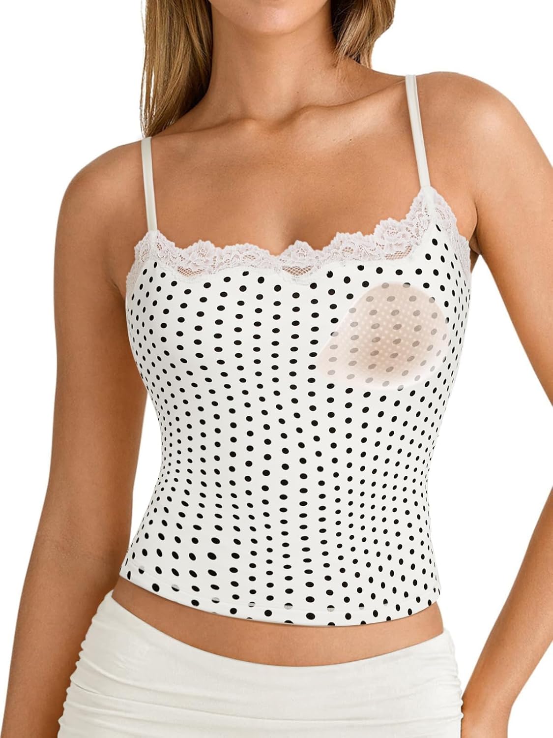 Women's Basic Going Out Lace Tank Top
