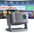 VISSPL 4K Smart Projector WiFi Bluetooth 3D Dolby Audio