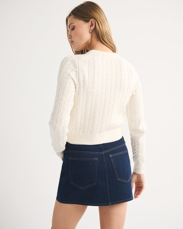 Cable-Knit Cardigan Twinset